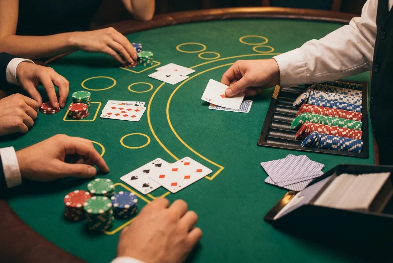 Majority Rules Blackjack sur Lucky Block Casino