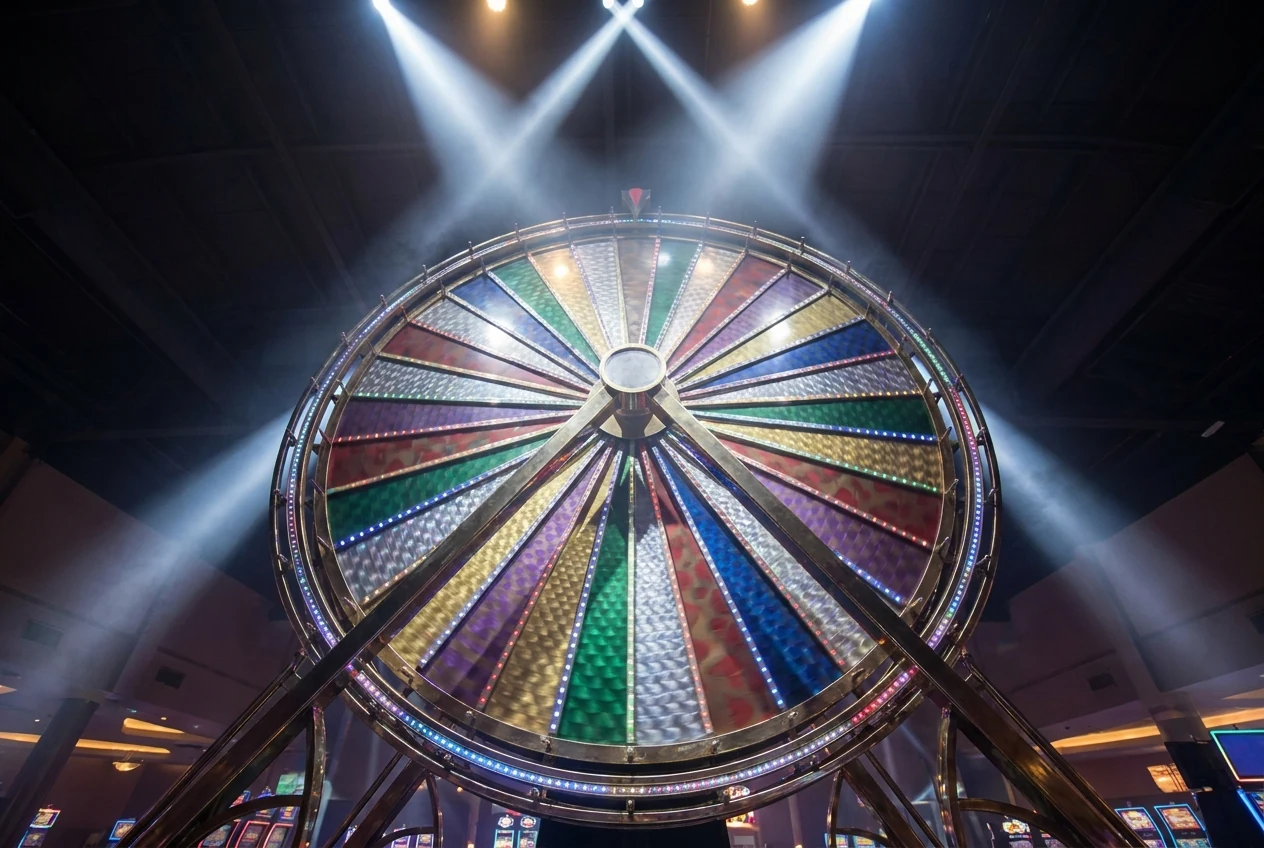 Mega Wheel sur Lucky Block Casino